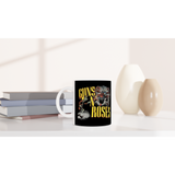Guns n Roses Donington Park UK 1988 White 11oz Ceramic Mug