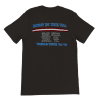 Bruce Springsteen Born In The USA World Tour 84/85 Premium Unisex Crewneck T-shirt