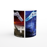 Metallica White 11oz Ceramic Mug