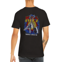 KISS WORLD TOUR 85 Premium Unisex Crewneck T-shirt