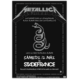 Metallica Stad De France Classic Semi-Glossy Paper Poster