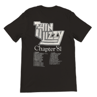 Thin Lizzy Renegade Tour 1981 Replica Premium Unisex Crewneck T-shirt