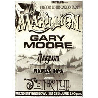 Marillion Garden Party Milton Keynes Bowl 1996 Classic Semi-Glossy Paper Poster