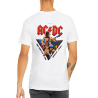 AC/DC Flick Of The Switch Tour 1983 Premium Unisex Crewneck T-shirt