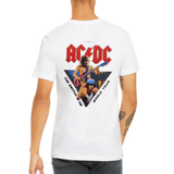 AC/DC Flick Of The Switch Tour 1983 Premium Unisex Crewneck T-shirt