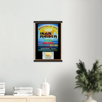 Iron Maiden Monsters Of Rock Donington Park UK 1988 Premium Semi-Glossy Paper Poster & Hanger