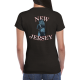 Bon Jovi New Jersey Classic Womens Crewneck T-shirt