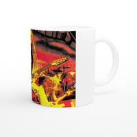 Cliff Burton White 11oz Ceramic Mug