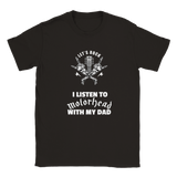 I Listen To Motorhead Classic Kids Crewneck T-shirt