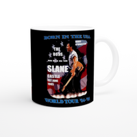 Bruce Springsteen Slane Castle 1985 White 11oz Ceramic Mug
