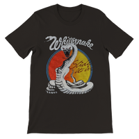 Whitesnake Slide It In European Tour 1984 Premium Unisex Crewneck T-shirt