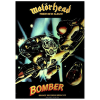 MOTORHEAD BOMBER ALBUM PROMO Classic Semi-Glossy Paper Poster