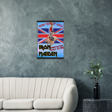 Iron Maiden Donington Park UK 1988 Premium Semi-Glossy Paper Poster & Hanger