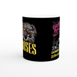 Guns n Roses Donington Park UK 1988 White 11oz Ceramic Mug