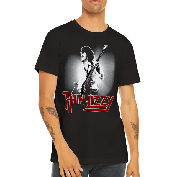 Thin Lizzy Ulster Hall Belfast 1978 Bad Reputation Tour Replica Premium Unisex Crewneck T-shirt