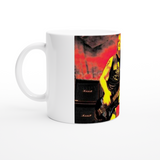 Cliff Burton White 11oz Ceramic Mug