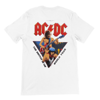 AC/DC Flick Of The Switch Tour 1983 Premium Unisex Crewneck T-shirt