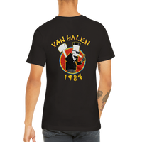 Van Halen World Tour 1984 Premium Unisex Crewneck T-shirt