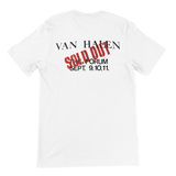 VAN HALEN DIVER DOWN TOUR 1982 THE FORUM Premium Unisex Crewneck T-shirt