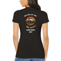 Guns n Roses Slane Castle 2017 Premium Womens Crewneck T-shirt