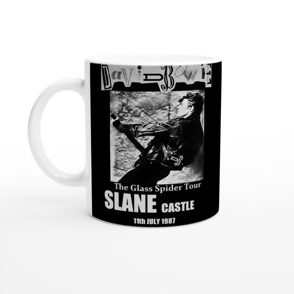David Bowie Slane Castle Ireland 1987  11oz Ceramic Mug
