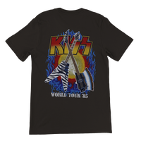 KISS WORLD TOUR 85 Premium Unisex Crewneck T-shirt