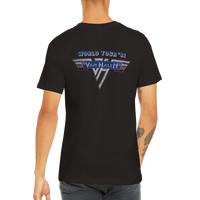 Van Halen World Tour 1981 Premium Unisex Crewneck T-shirt