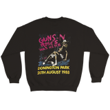Guns n Roses Donington Park UK 1988 Classic Unisex Crewneck Sweatshirt