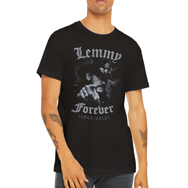 Lemmy Kilmister Tribute Premium Unisex Crewneck T-shirt