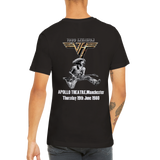 Van Halen Invasion Tour 1980 Apollo Manchester UK  Premium Unisex Crewneck T-shirt