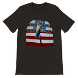 Bruce Springsteen Born In The USA World Tour 84/85 Premium Unisex Crewneck T-shirt