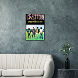 Led Zeppelin Knebworth 1979 Premium Matte Paper Poster