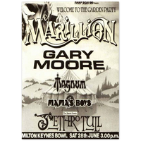 Marillion Garden Party Milton Keynes Bowl 1996 Classic Semi-Glossy Paper Poster