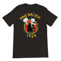 Van Halen World Tour 1984 Premium Unisex Crewneck T-shirt