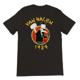 Van Halen World Tour 1984 Premium Unisex Crewneck T-shirt