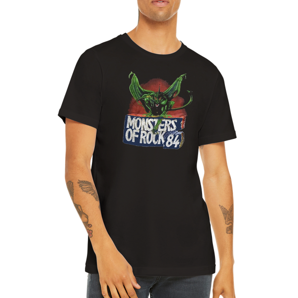 1984 monsters of rock germany MONSTERS OF ROCK KARLSRUHE NURNBERG GERMANY 1984 Premium Unisex Crewne – WHOLE LOTTA ROCK