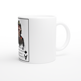 Lemmy Kilmister Ace Of Spades White 11oz Ceramic Mug