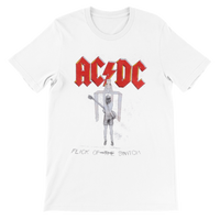 AC/DC Flick Of The Switch Tour 1983 Premium Unisex Crewneck T-shirt