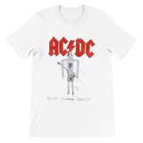 AC/DC Flick Of The Switch Tour 1983 Premium Unisex Crewneck T-shirt