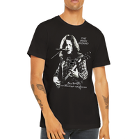 Rory Gallagher The Irish Wizard Tribute Premium Unisex Crewneck T-shirt