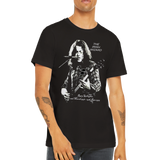 Rory Gallagher The Irish Wizard Tribute Premium Unisex Crewneck T-shirt