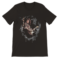 Rory Gallagher Abstract Art Premium Unisex Crewneck T-shirt