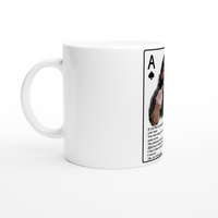 Lemmy Kilmister Ace Of Spades White 11oz Ceramic Mug