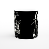 Rory Gallagher The Irish Wizard White 11oz Ceramic Mug