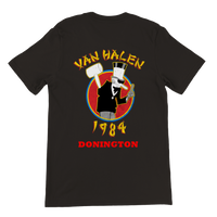Van Halen Donington UK 1984 Premium Unisex Crewneck T-shirt