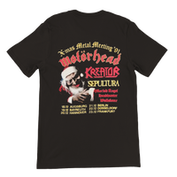 Motorhead Germany 1991 X-MAS Metal Meeting Premium Unisex Crewneck T-shirt