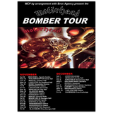MOTORHEAD BOMBER TOUR UK Classic Semi-Glossy Paper Poster