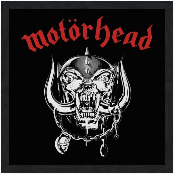 Motorhead Motorhead Album Cover Classic Semi-Glossy Paper Wooden Framed Poster