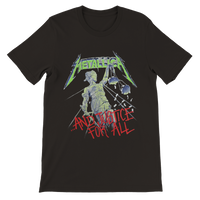 Metallica And Justice For All US Tour 1988 Premium Unisex Crewneck T-shirt