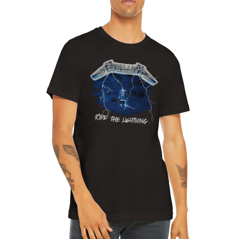 llica Ride The Lightning Tシャツ Amazon.com: Metallica unisex adult Mt-50040121-sm T Shirt